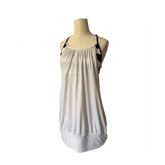 LULULEMON - No Limits Tank
White / Straightup Stripe Black White / Black - Picture 3 of 7